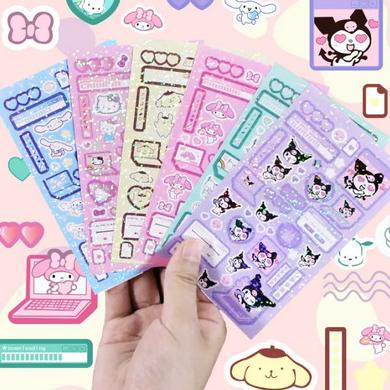 

Stiker Sanrio Glitter Stiker Lucu Diy Glitter Stiker Kawai 223-183 Kode 1292