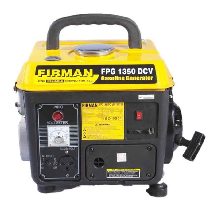 Harga Promo Firman Mesin Genset Bensin FPG1350DCV 750W. Gasoline Generator