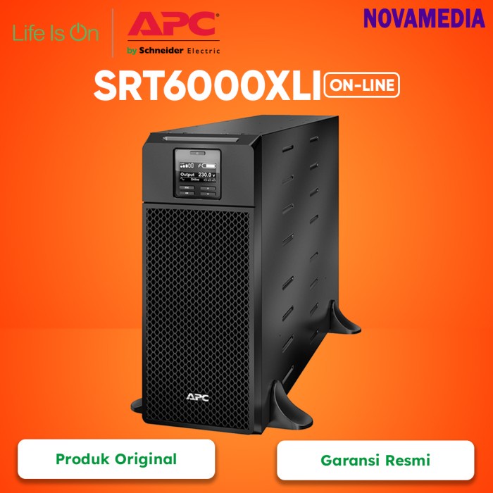 UPS APC SRT1500XLI SMART UPS ONLINE 1500VA 1500WATT LCD SINEWAVE