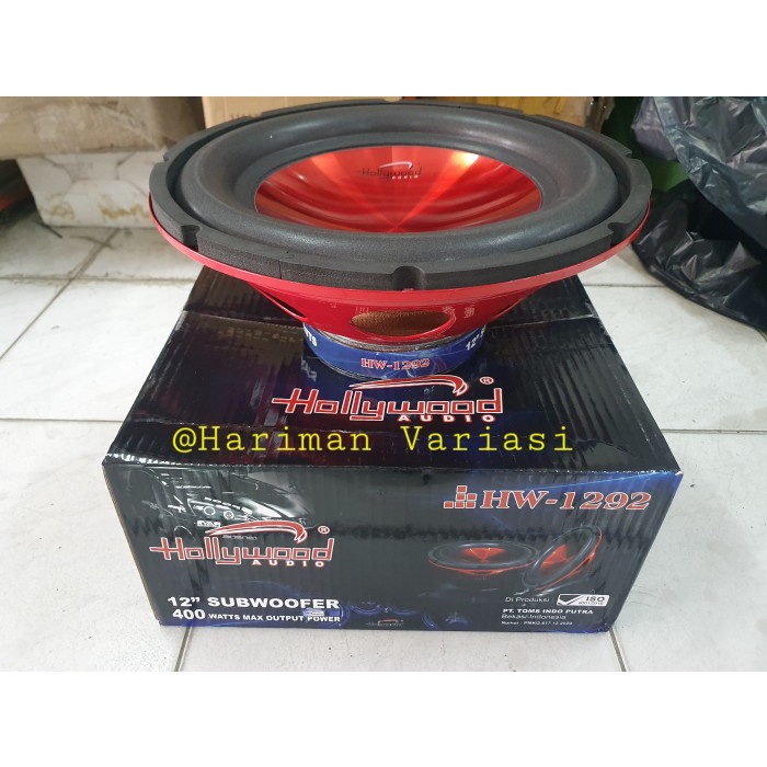 Subwoofer Hollywood 12inch HW 1292