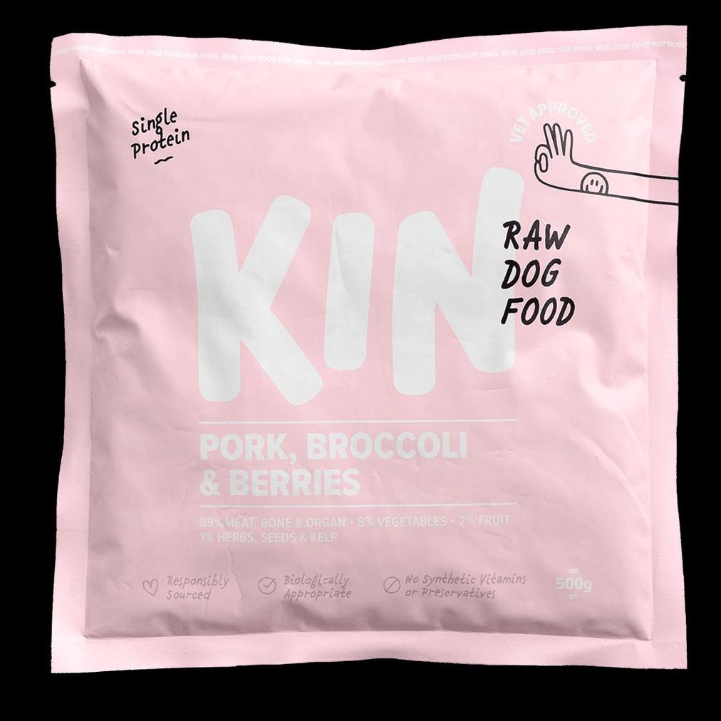 

Update - Pork Broccoli & Berries 500g ,.