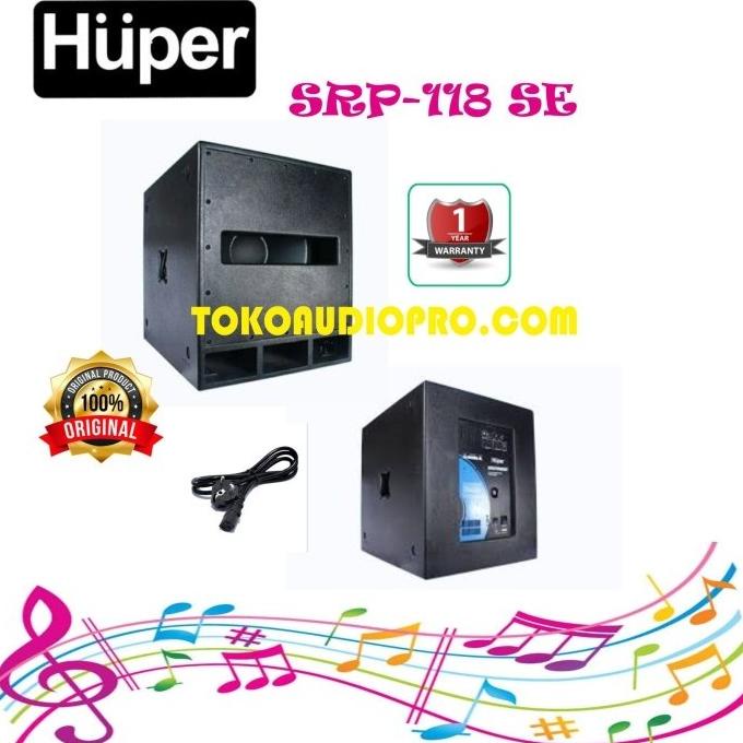 Subwoofer Huper SRP118SE 18-Inch Aktif Subwoofer Original Huper