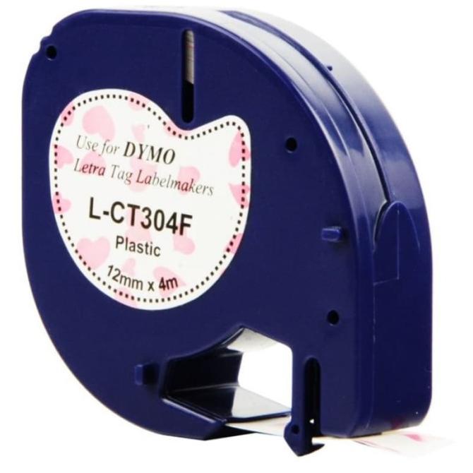 

Label Letratag Dymo Compatibel - Motif Heart Label Plastic