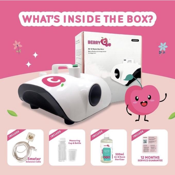 Berry C Mesin Fogging + Berryc Liquid Fogging