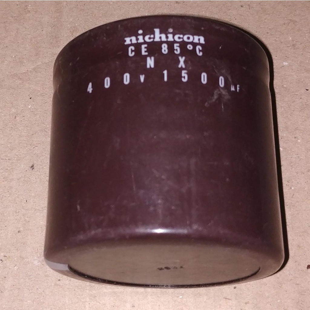 C Elko Elco 1500uF 400V 1500 uF 400V 1500MFD 400WV 400VDC