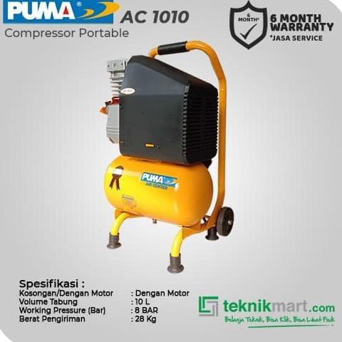 Kompresor Angin Portable Ac 1010 Puma