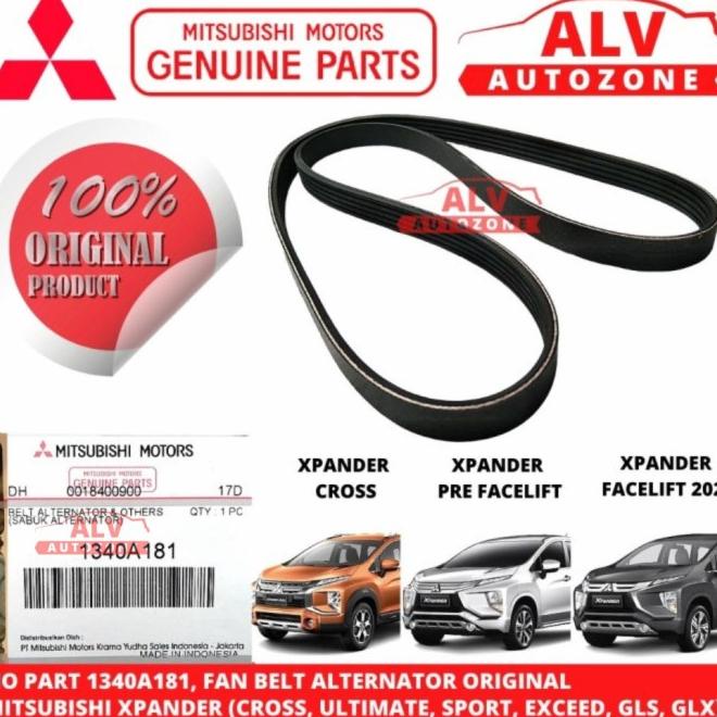 Fan Belt Van Belt Alternator Original Mitsubishi Xpander 1340A181