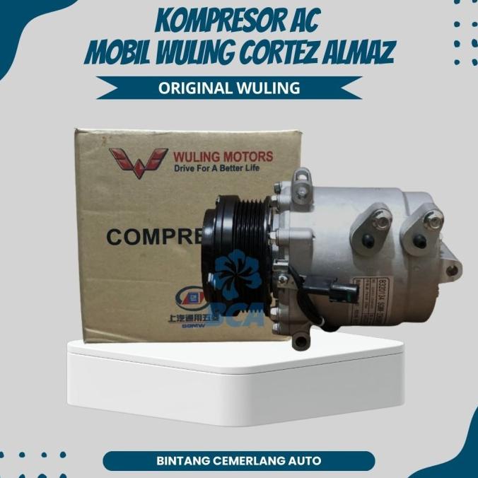 Kompresor Ac Mobil Wuling Cortez Almaz Original Wuling