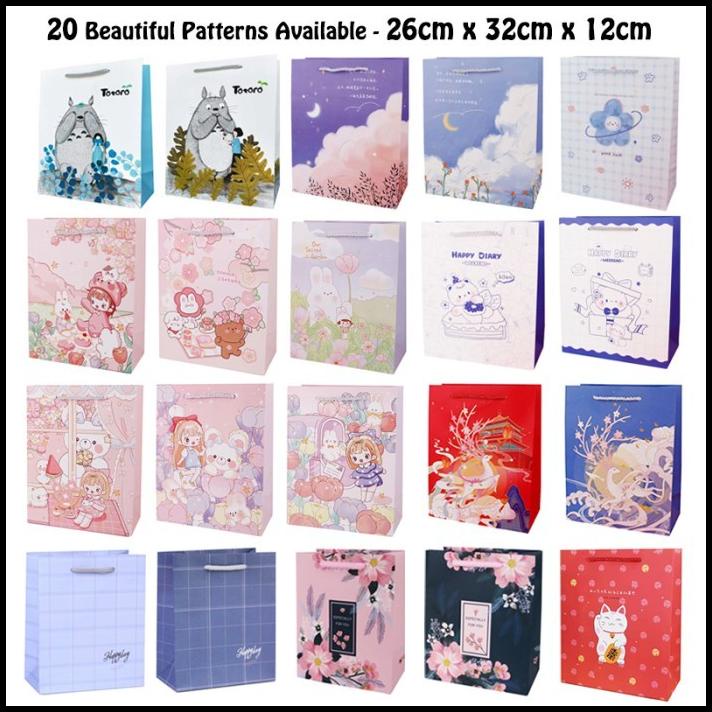 

BEST DEAL 32X26X12CM GOODIE BAG TENTENG / PAPER BAG TALI / TAS KADO GIFT HAMPERS
