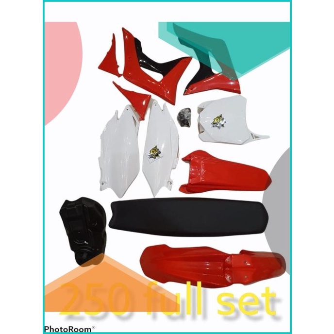 BODY SET CRF 250/SET BODY KIT CRF 250/BODY KOMPLIT CRF 250 NEW 16novz3