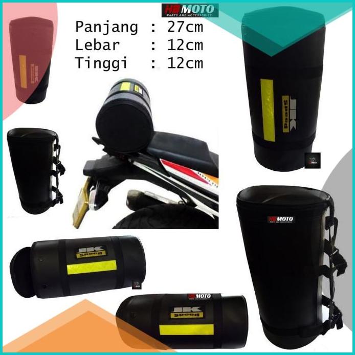 TABUNG BAGASI / Tas Jas Hujan Motor JK SPEED KECIL / Box Jas Hujan 16n