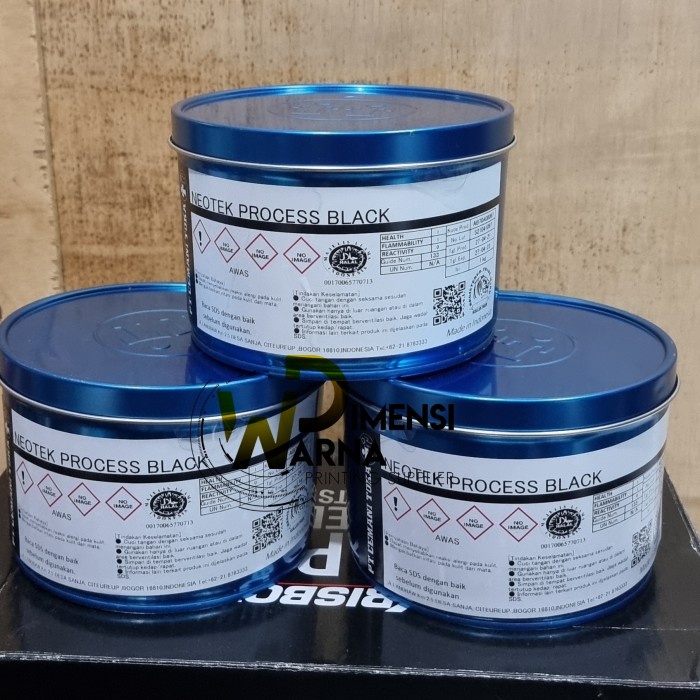 

Asli Tinta Offset Cemani Toka - Neotex Process Black Garansi