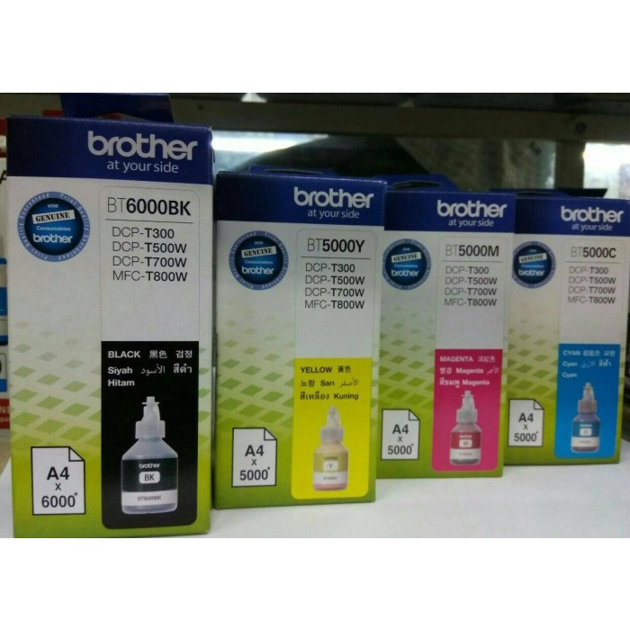 

Promo Paket Tinta Bt6000 & Bt5000 @4 Warna Harga Khusus