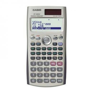 

CASIO FC 200 V FINANCIAL CALCULATOR ORIGINAL TERBARU