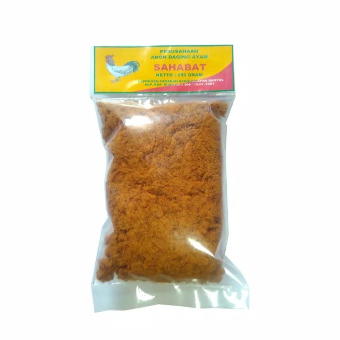 

Abon Ayam Sahabat Rasa Original Gurih Dan Nikmat 250 Gram