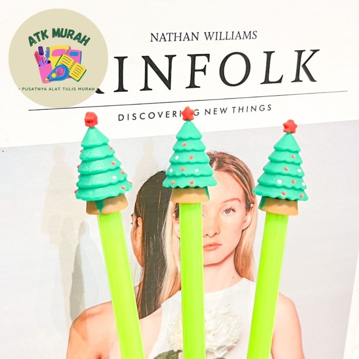 

PULPEN NATAL POHON IMUT MENGGEMASKAN PEN PENA ALAT TULIS TERMURAH Limited Stock