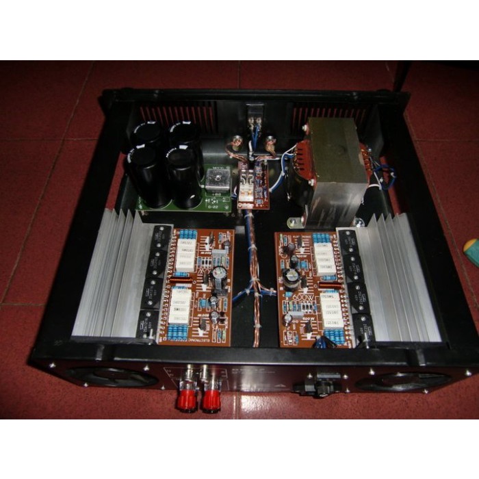 power amplifier rakitan 600 watts ampli rakitan profesional out/indoor