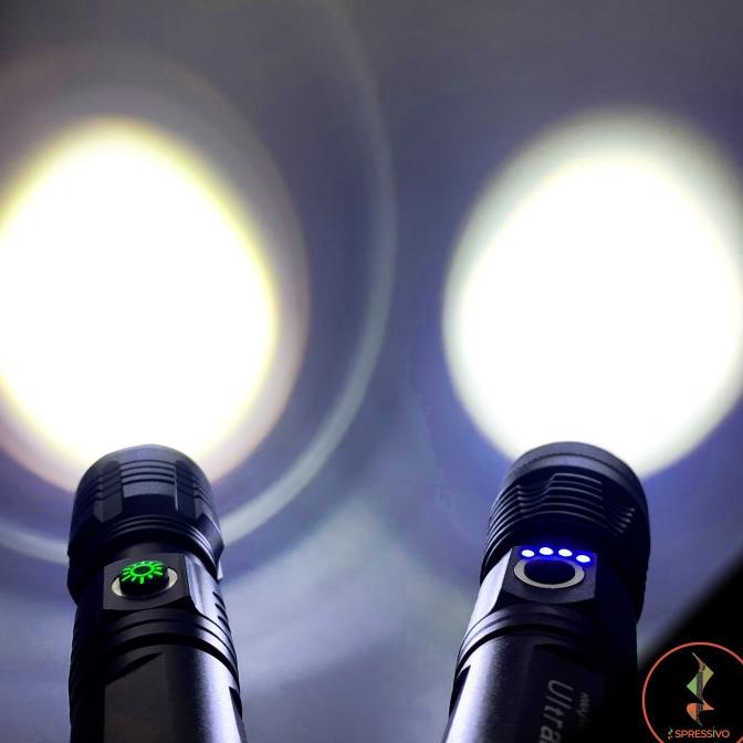 Senter LED XHP 50 ultrafire Cree baterai 26650 rechargeable