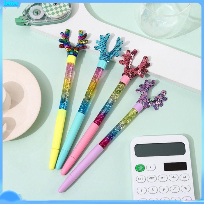 

Let 6PCS/Set Pena Gel Natal Alat Tulis Hadiah Kantor Sekolah Pulpen Limited Stock