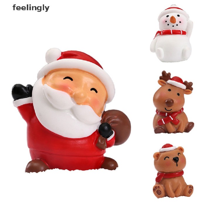 

Godehydah 1 Pc Miniatur Figures Tema Natal Bahan Resin Untuk Dekorasi Limited Stock