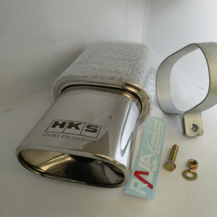 ✨COD Knalpot Mobil Hks Kotak Pendek Polos Raja Knalpot Tangerang Terbatas