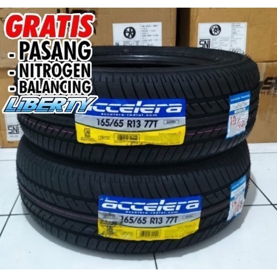 Ban Mobil Karimun R13 Accelera 165 65 R13 Gamma 165/65R13 Star