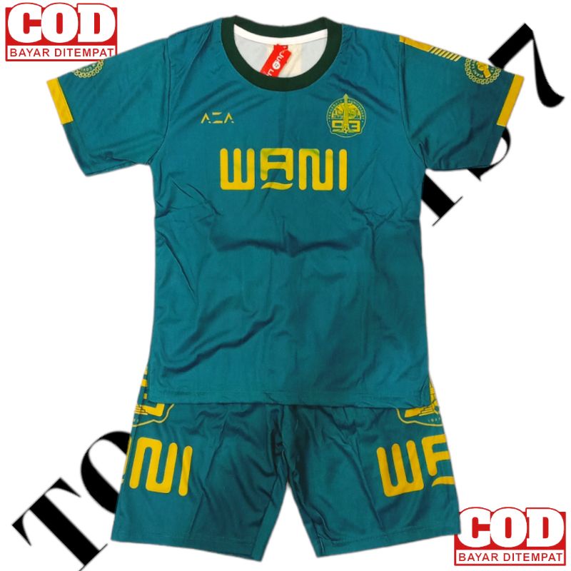 SETELAN JERSEY BOLA ANAK ANAK ANNIVERSARY 93 PERSEBAYA WANI TERLARIS PRINTING / SETELAN BAJU BOLA AN