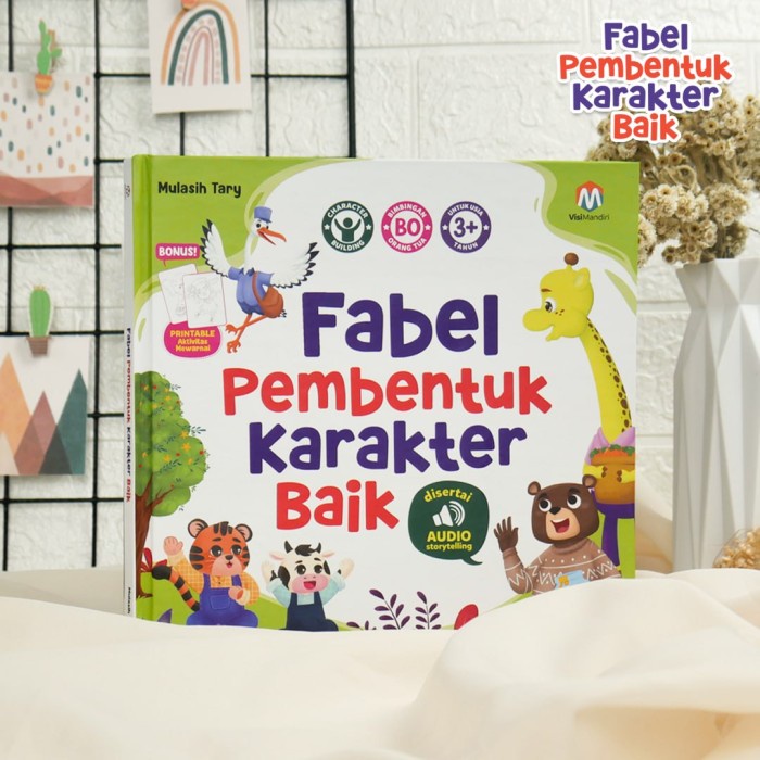 

Terlaris!! Fabel Pembentuk Kter Baik Buku Cerita Anak Ziyadoks Ziyad oks