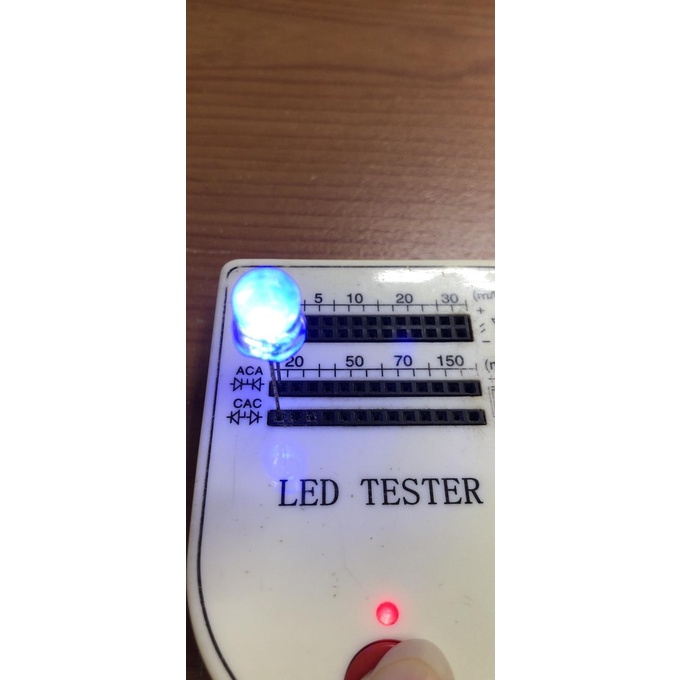 Terbaru LED 8mm putih-biru Murah