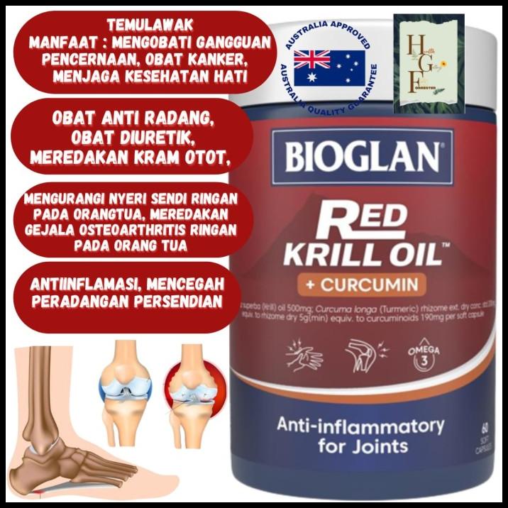 Bioglan Red Krill Oil Plus Curcumin