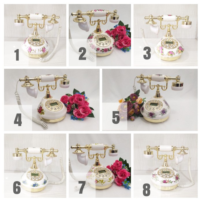 [New] Telephone Antik Cy-612/Telpon Jadul/Telephone Rumah/Telephone Dekor Diskon