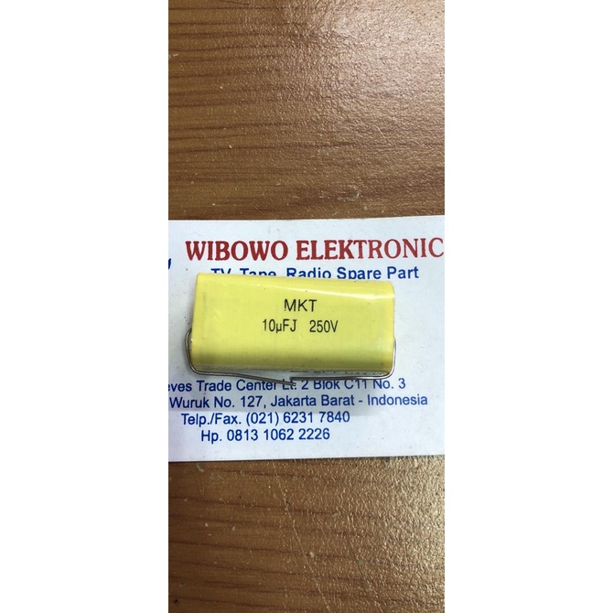 Terbaru Mkp audiophiller 106j-250v 10uf-250v Diminati Banget