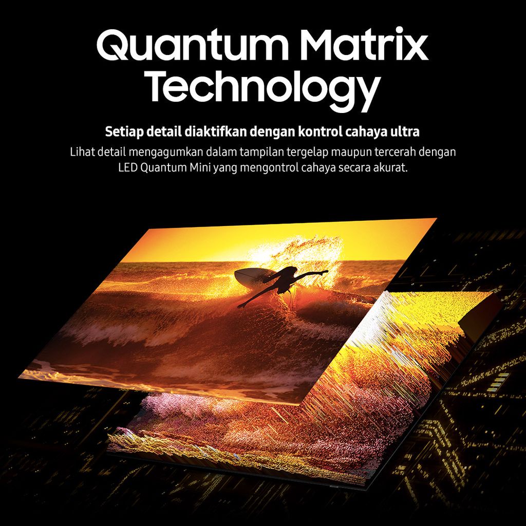Samsung Smart TV 43 inch Neo QLED 4K QN90C dengan Quantum Matrix Technology - QA43QN90CAKXXD