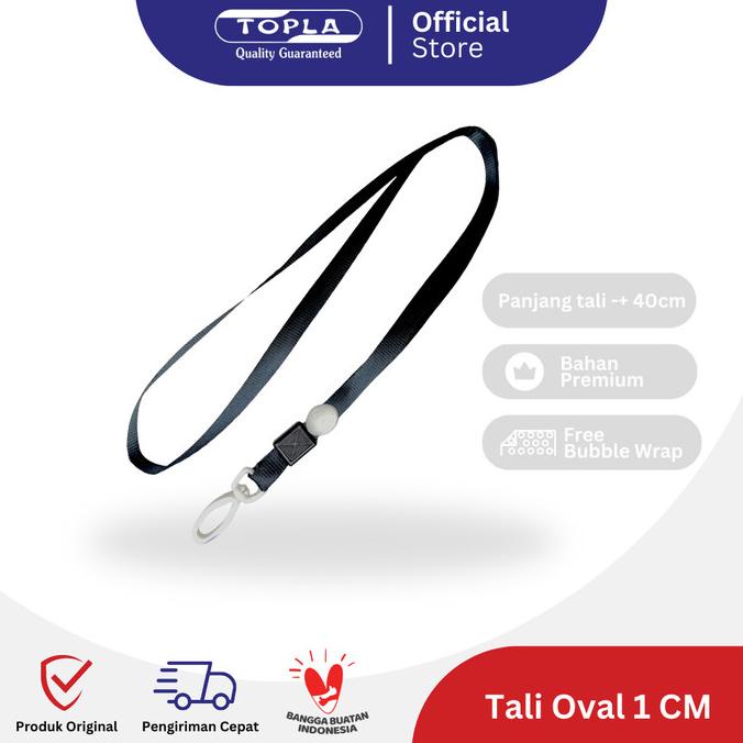

Tali Lanyard Tali ID Card Tali Oval ID Card Lanyard TOPLA 1 CM