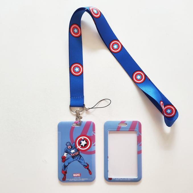 

ID Card Holder Name Tag Lanyard / Kalung Kartu Superhero Marvel