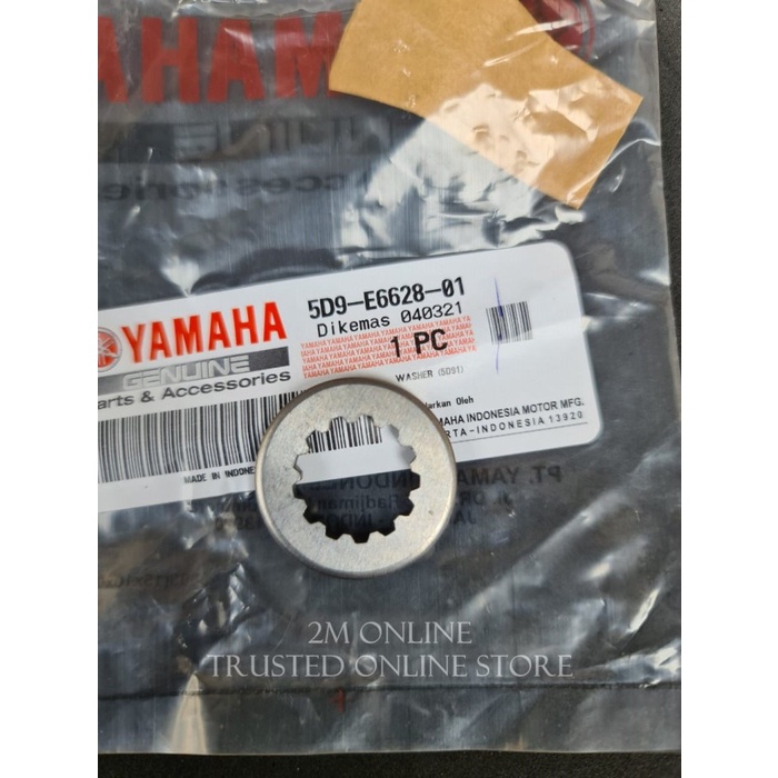 Washer Ring Plat Rumah Kopling Vega Zr Ori Ygp 5D9-E6628-01 Best