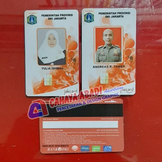 

ID Card DKI PNS atau Name Tag DKI