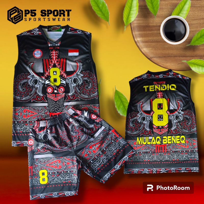 JERSEY VOLI STANDAR/UNISEK DAYAK & BARONG