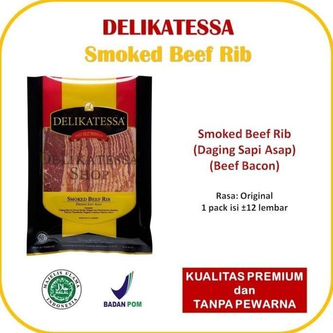 

[READY STOCK][TERLARIS][TERBARU]]PROMO] DELIKATESSA SMOKED BEEF RIB TESSAANDRI