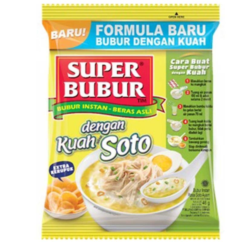 

MBA Supplier // Super bubur 46 gr