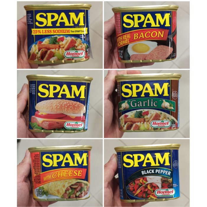 

Hormel Spam Daging Kornet B2 / Daging Babi Olahan All Var Non Halal