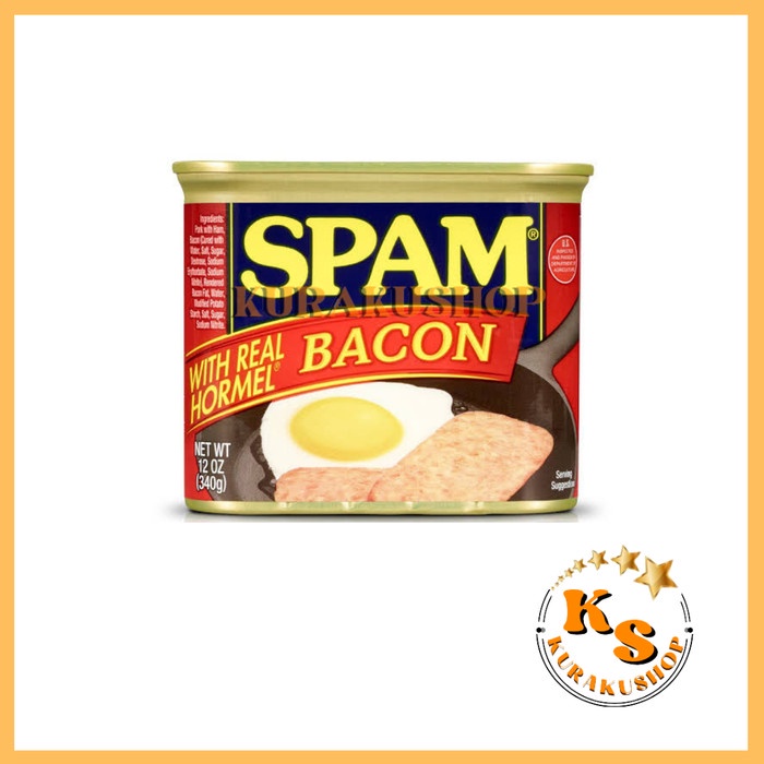 

SPAM BACON 340 GRAM
