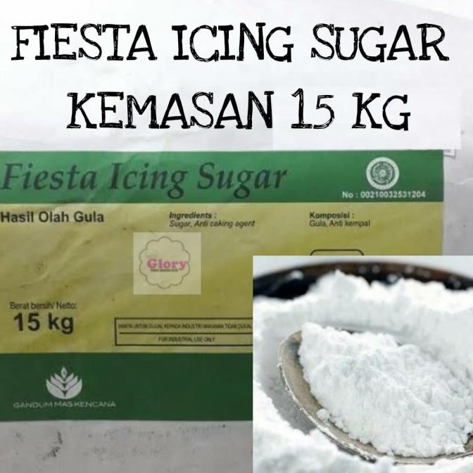 

Baru fiesta icing sugar 1 bal 15kg