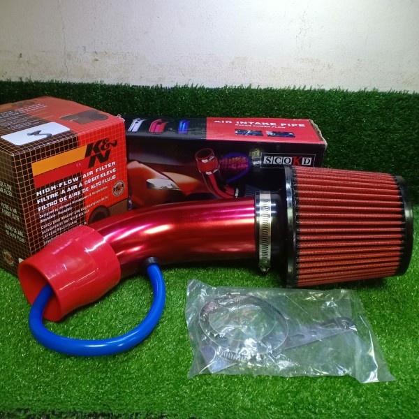 Paket Open Filter Udara Mobil Racing Toyota Starlet K&N 3Inch 1Set