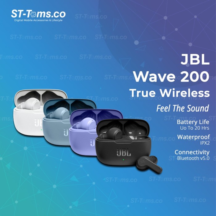 Ready JBL Wave 200 True Wireless Earbuds