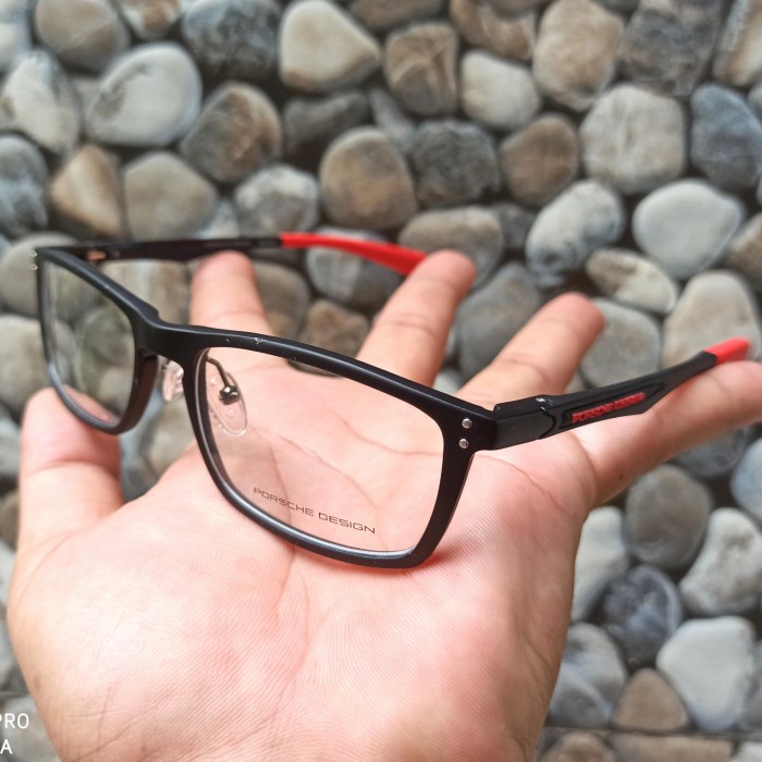 [Baru] Kacamata Porsche Design 8188 Rijek Halus Paket Lensa Berkualitas
