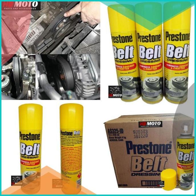 Prestone BELT DRESSING 250ml/Prestone Cairan Perawatan Fan Belt V-Belt