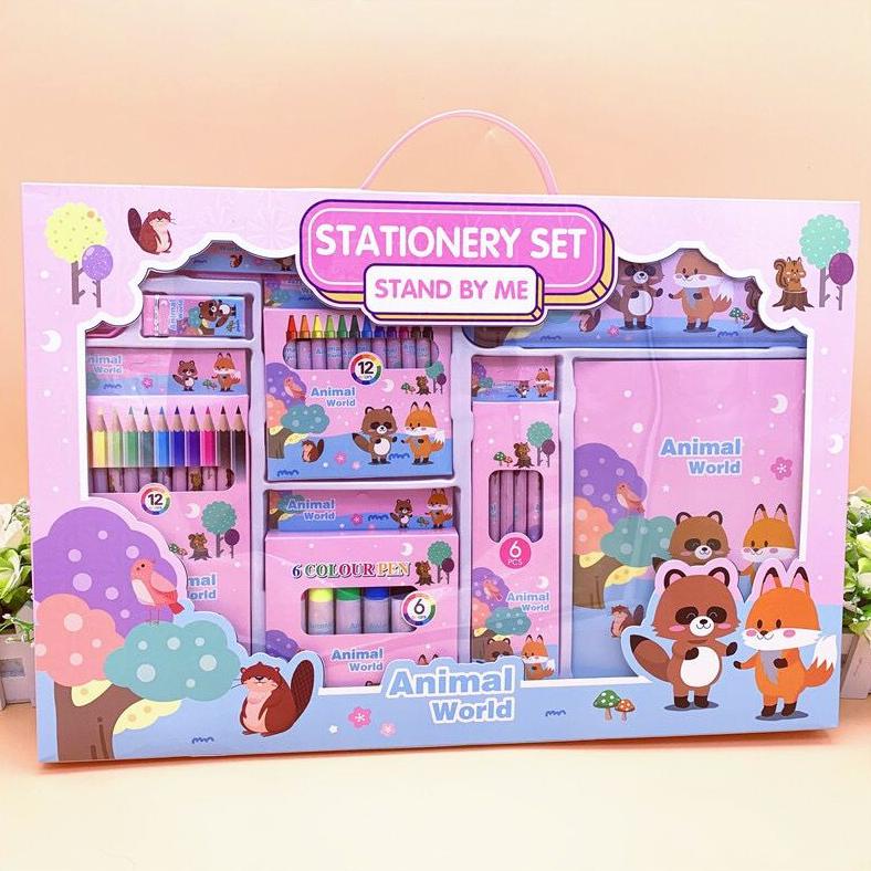 

Promo [BOS](KTPS.5)KOTAK PENSIL SETT / STUDY SET STATIONERY SET ALAT TULIS SEKOLAH ANAK SET ATK MOTIF Sale