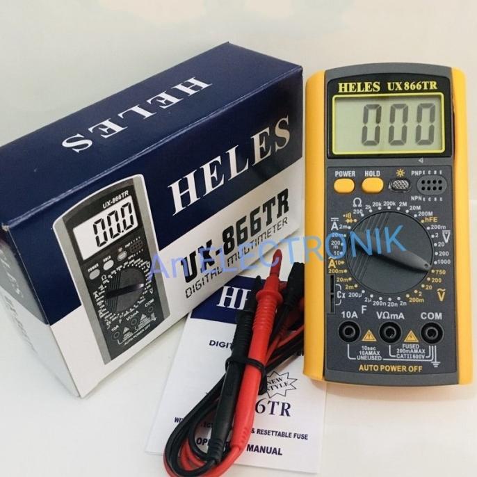 DIGITAL MULTIMETER HELES UX866TR