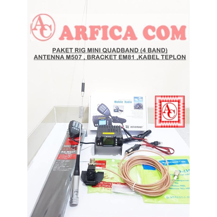 JUAL RIG MINI WEIRWEI KT8900D 4BAND - RADIO RIG WEIRWEI KT 8900D